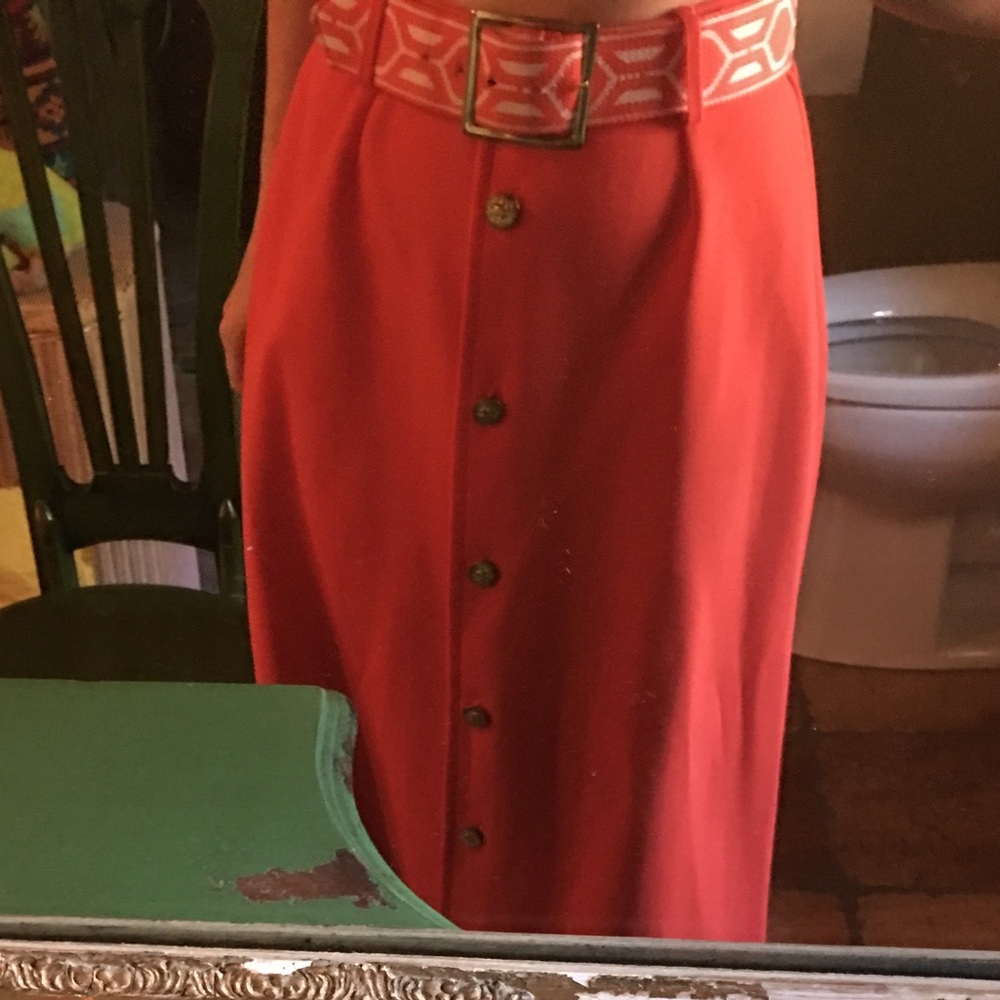 Vintage height waisted skirt